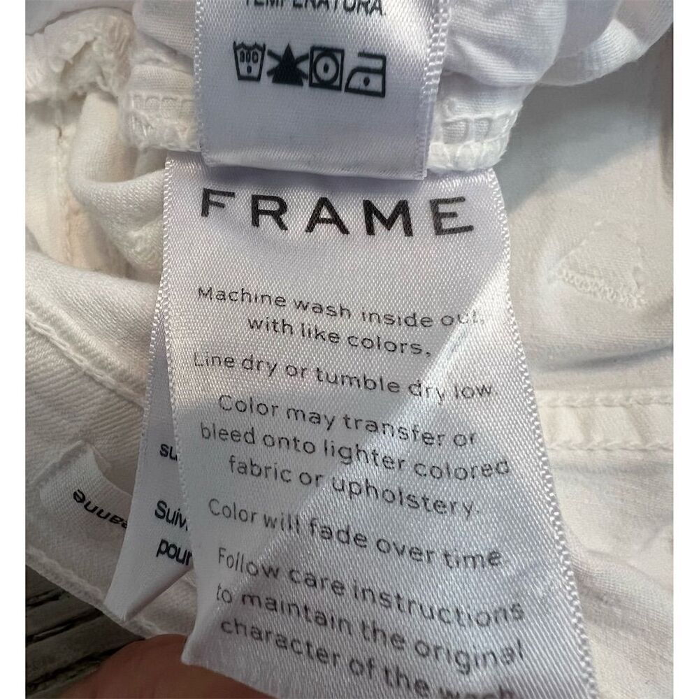 Frame Denim Le Skinny de Jeanne Women's Jeans Step Hem raw hem Size 29 NWT - Picture 13 of 16